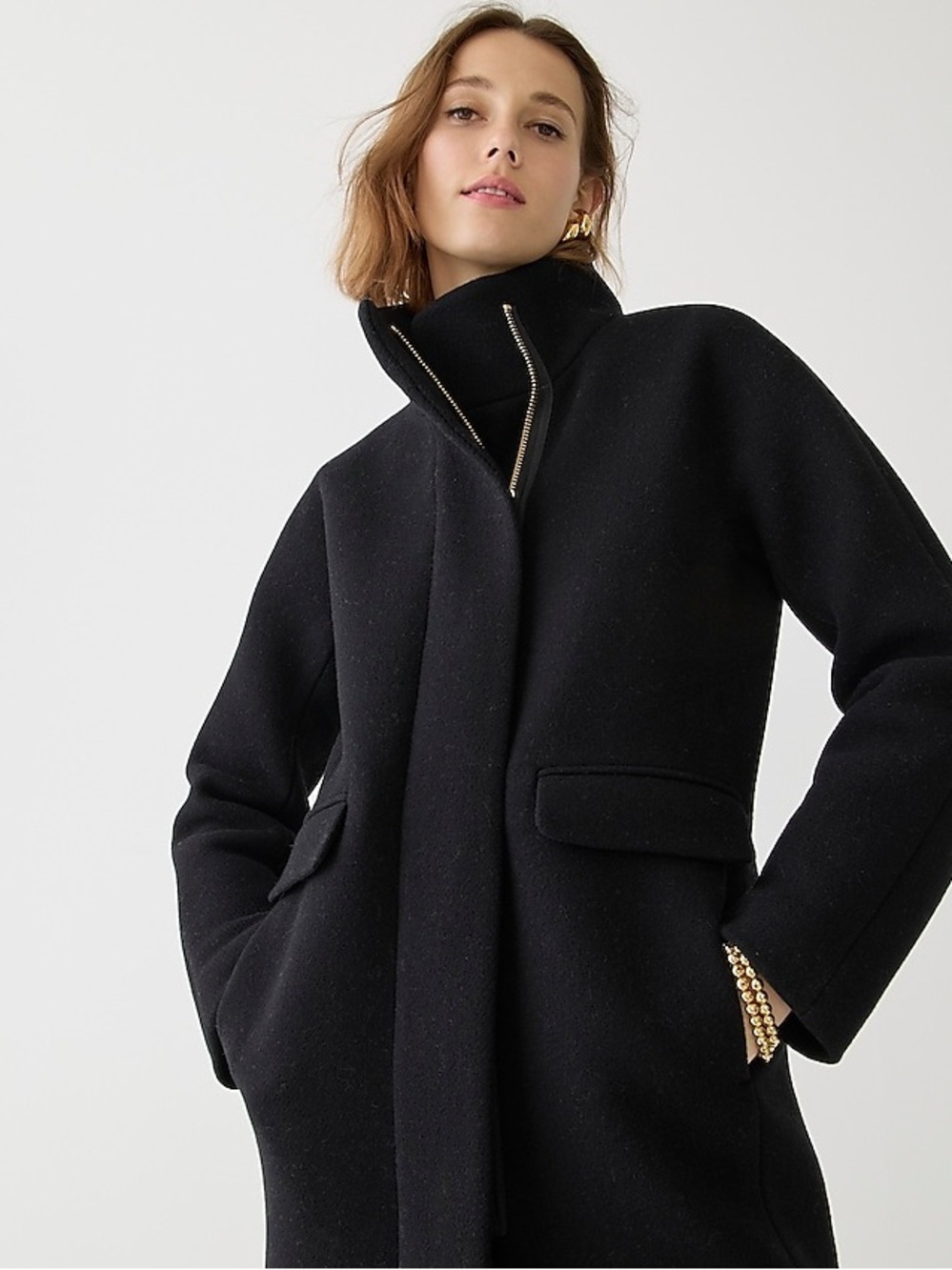 J CREW WOMENS WOOL COAT